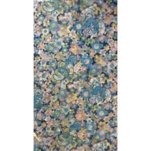 Unique Vintage X Smurfs Floral Print Scarf Rockabilly Accessory Hair Scarft NWT